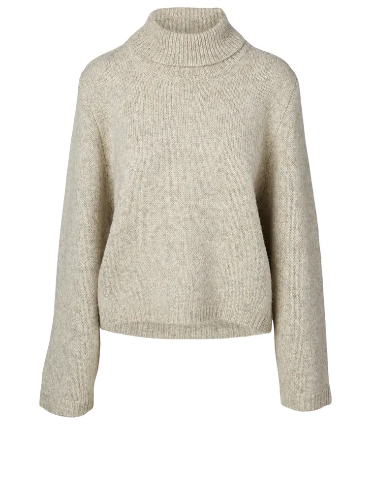 Ravenna Wool And Alpaca Turtleneck Sweater