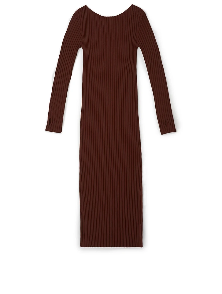 Orville Ribbed Midi Dress