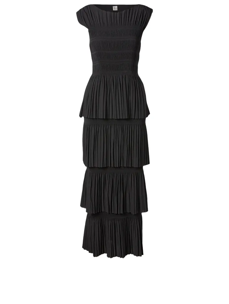 Aramon Tiered Midi Dress