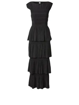 Aramon Tiered Midi Dress