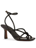 Alkes Leather Heeled Sandals