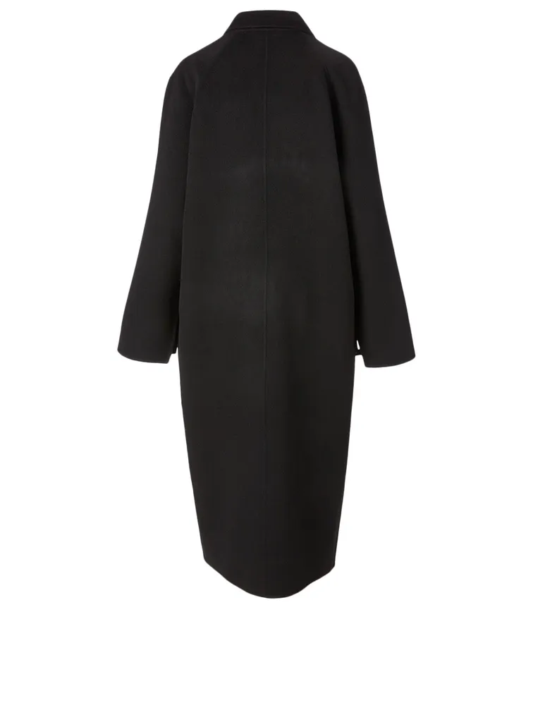 Picos Wool Long Overcoat