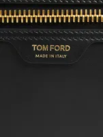 Leather Portfolio Pouch Bag