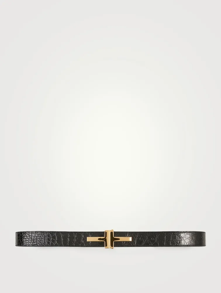 Double T Alligator Belt
