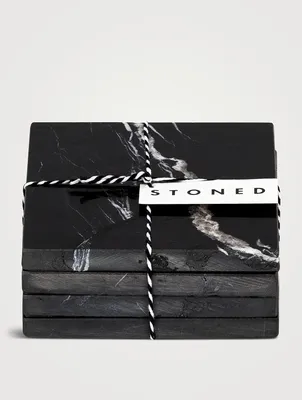 Marble Square Coasters