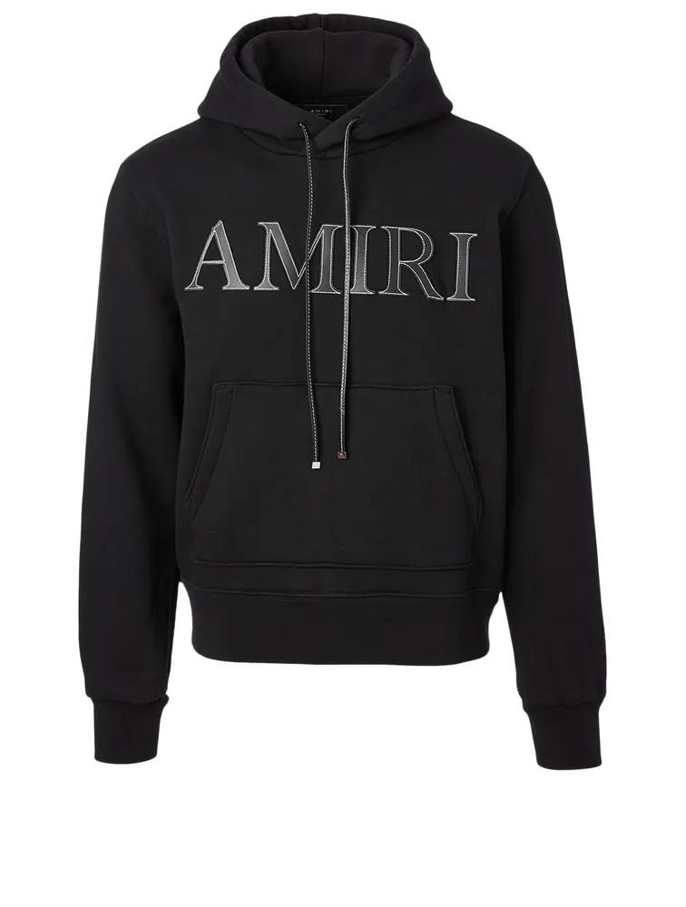 Stitch Logo Cotton Hoodie
