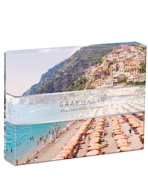 Gray Malin Italy 2-Sided 500 Piece Puzzle