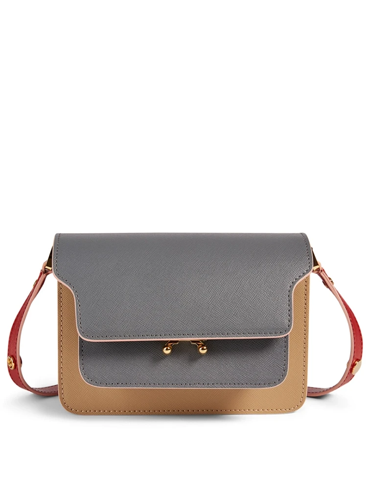 Mini Trunk Leather Bag