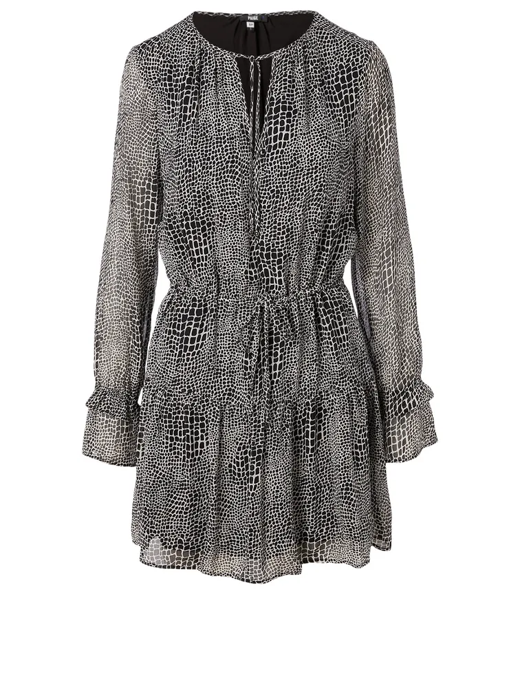 Francie Silk Mini Dress