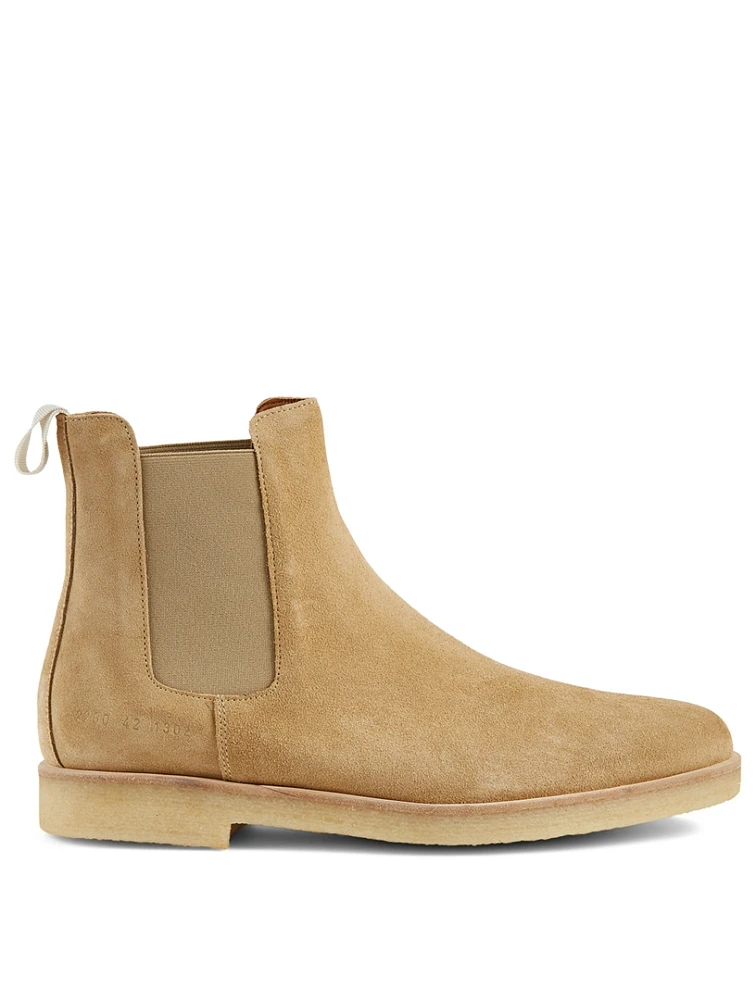 Suede Chelsea Boots