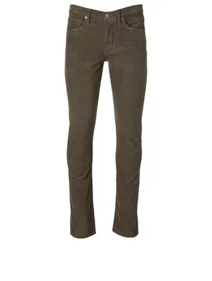 Corduroy Slim-Fit Jeans