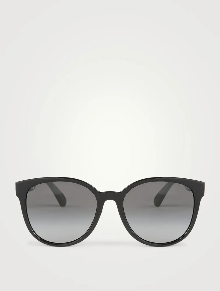 Round Sunglasses With Web