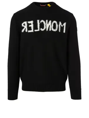 Wool And Cashmere Sweater With Logo