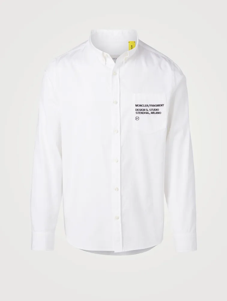 7 Moncler Fragment Hiroshi Fujiwara Cotton Shirt