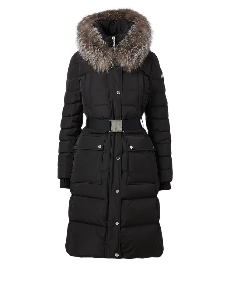 Cuffley Down Parka With Fur Hood