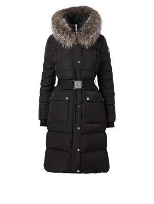 Cuffley Down Parka With Fur Hood
