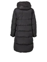 Luisa 2-in-1 Shearling Down Coat