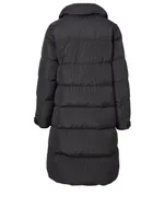 Luisa 2-in-1 Shearling Down Coat