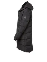 Luisa 2-in-1 Shearling Down Coat