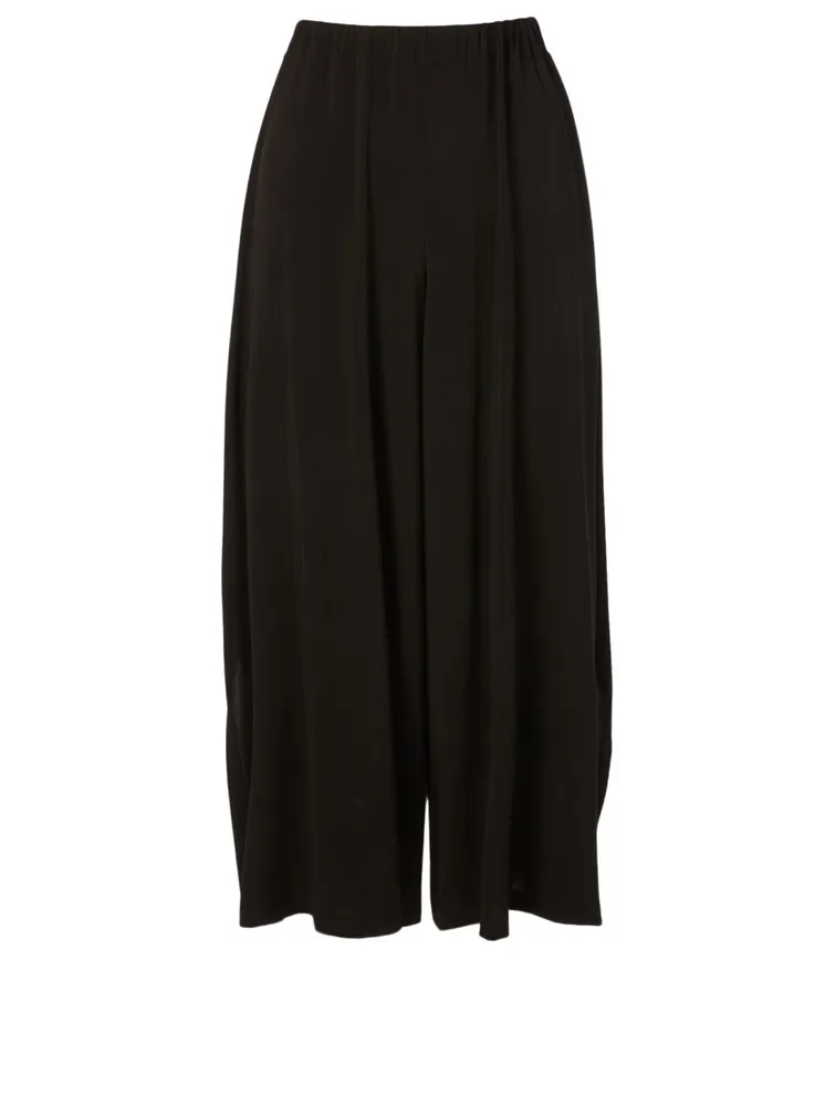 Drape Jersey Pants