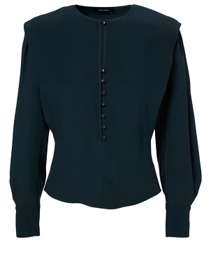 Feodia Shoulder-Pad Blouse