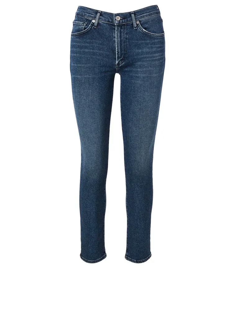 Skyla Mid-Rise Cigarette Jeans