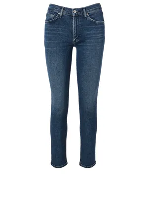 Skyla Mid-Rise Cigarette Jeans