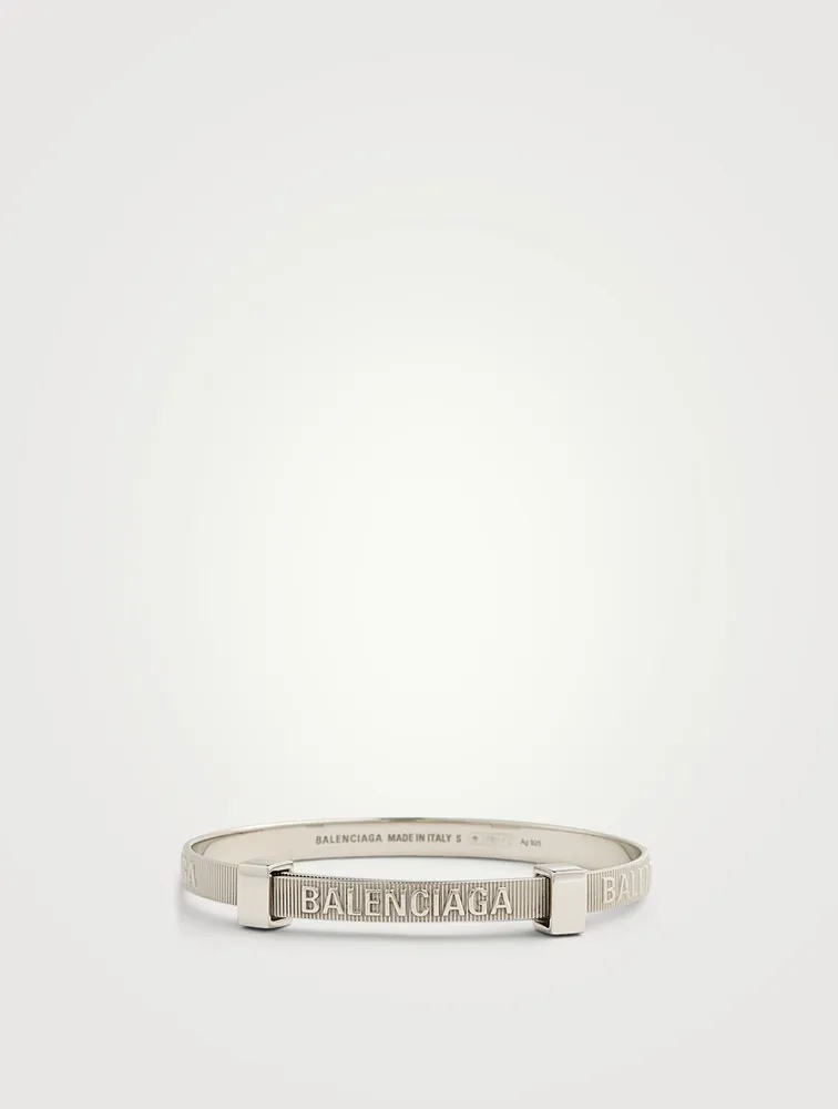 Force Sterling Silver Striped Bracelet