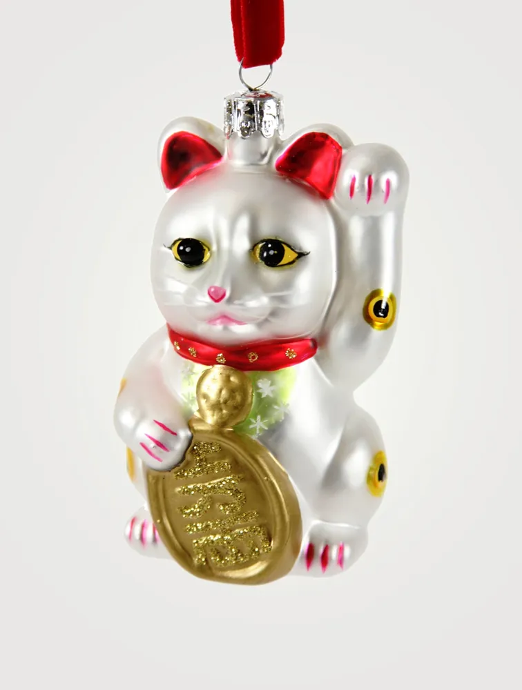Lucky Cat Ornament