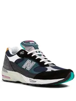 Made UK M991 Nubuck And Nylon Sneakers