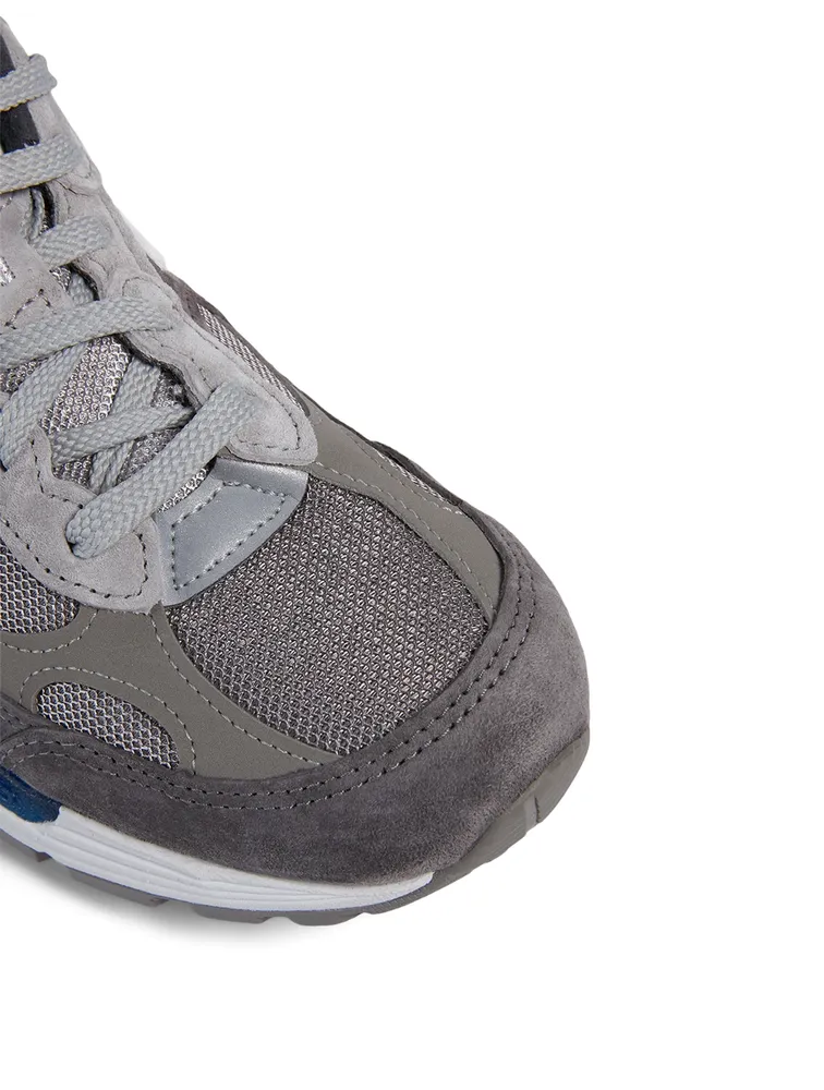 Made US 992 Suede And Mesh Sneakers