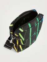 VLTN Times Nylon Crossbody Bag