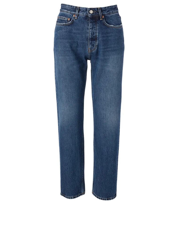 Pearl Loose High-Waisted Jeans