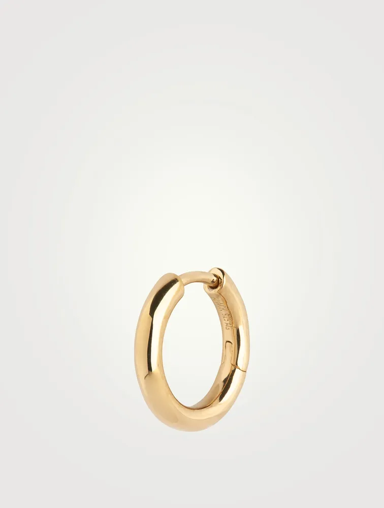 Polo Huggie Hoop Earring