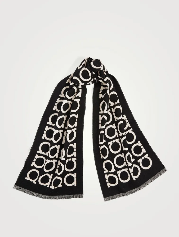 The Gancini Wool Scarf
