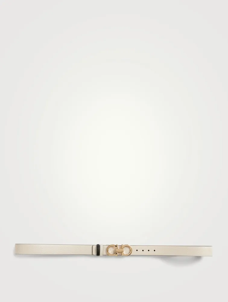 Donna Gancini Reversible Leather Belt