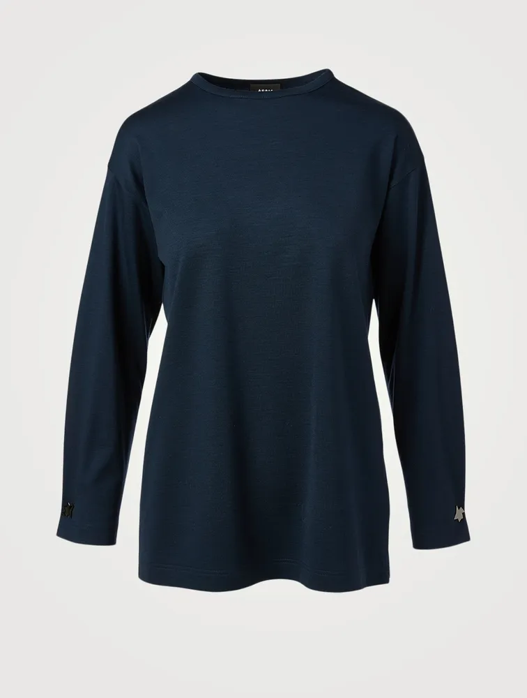 Wool Jersey Top