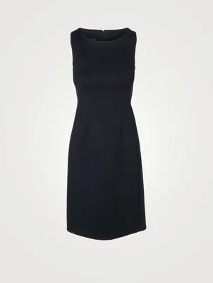 Cashmere Sleeveless Sheath Dress
