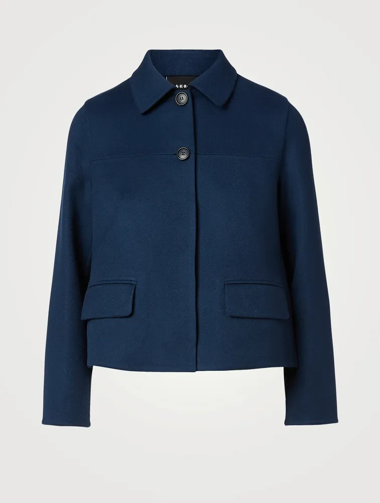 Cashmere Cropped Jacket