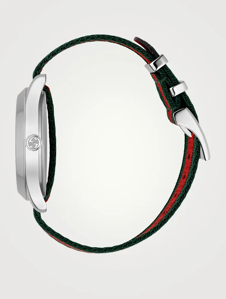 G-Timeless Web Strap Watch