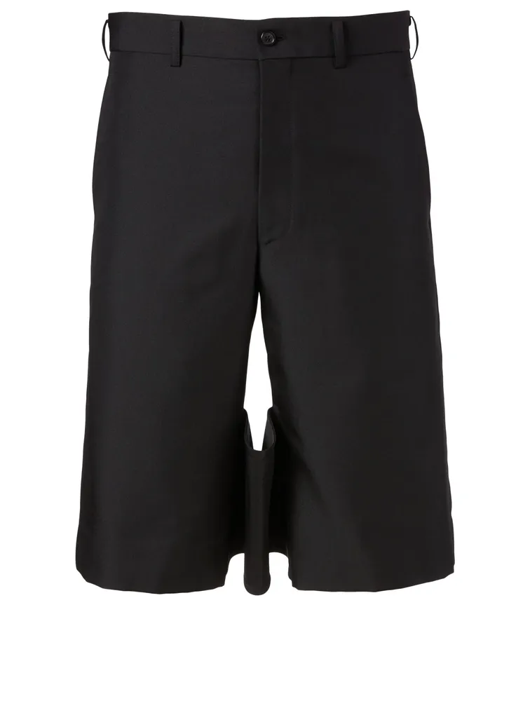 Wide Bermuda Shorts