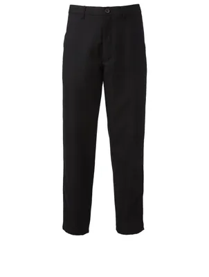 Wool-Blend Work Pants