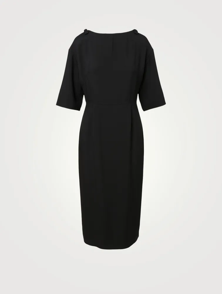 Cady Evolution Three-Quarter Sleeve Midi Dress