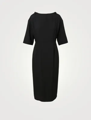 Cady Evolution Three-Quarter Sleeve Midi Dress