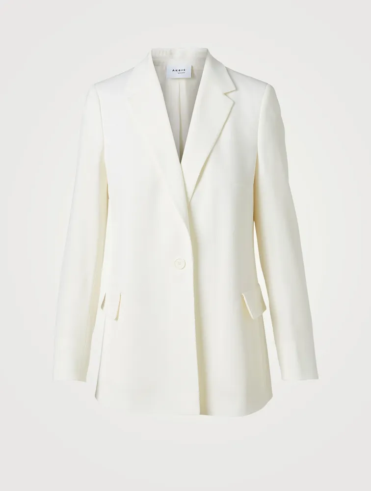 Wool Boyfriend Blazer