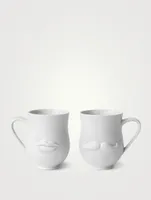 Mr. & Mrs. Muse Reversible Porcelain Mug