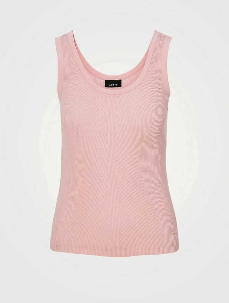 Cotton Ribbed Tank Top