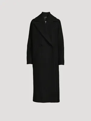 Wool Oversized Midi Coat