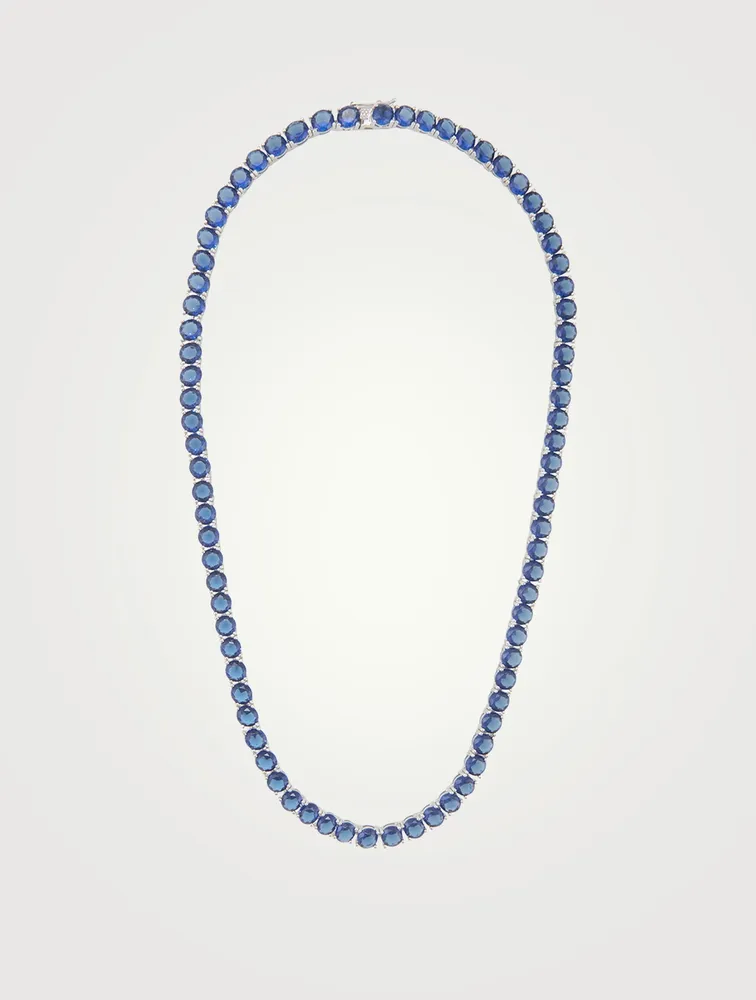 Laguna Necklace With Crystals