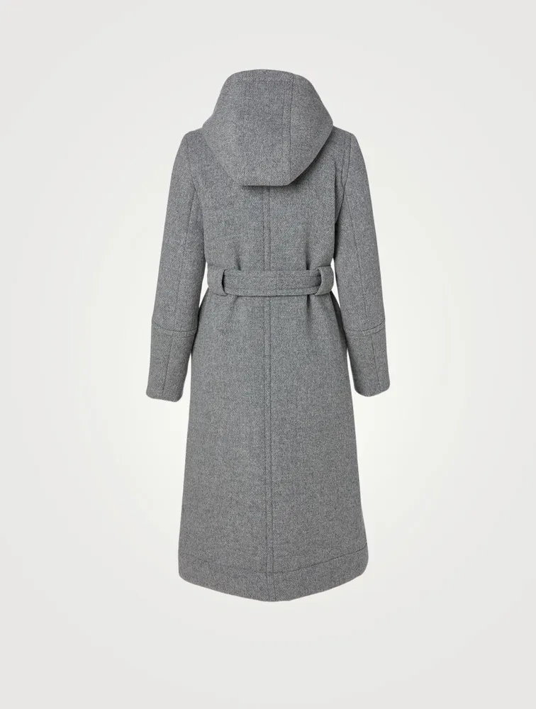Sustainable Down Wool Over Coat